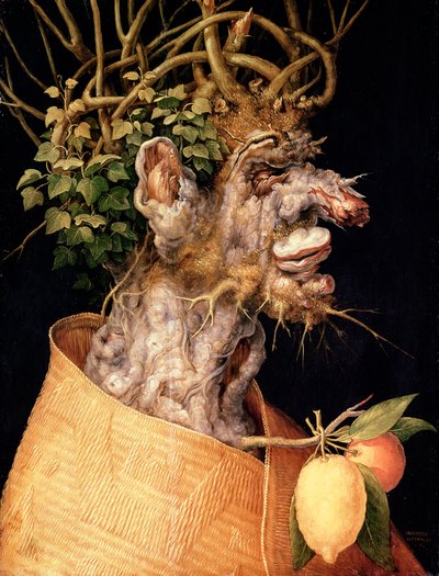 Winter by Giuseppe Arcimboldo